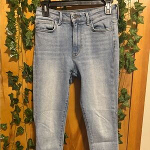 The Stiletto high-waisted skinny ankle jeans